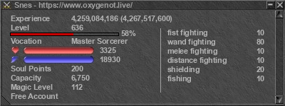 Signature for player Snes