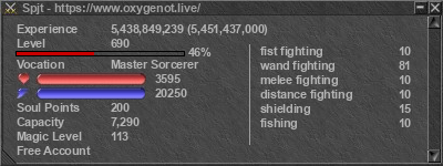 Signature for player Spjt