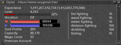 Signature for player Stylez