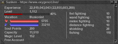 Signature for player Sunken