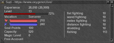 Signature for player Suzi