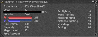 Signature for player Takimir