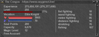 Signature for player The Congos