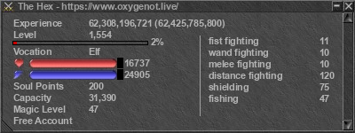 Signature for player The Hex