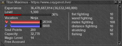 Signature for player Titan Maximus