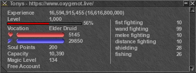 Signature for player Tonys