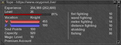 Signature for player Tope