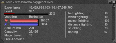 Signature for player Tore