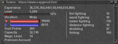 Signature for player Toxins