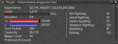 Signature for player Tropic