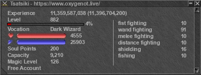 Signature for player Tsatsiki