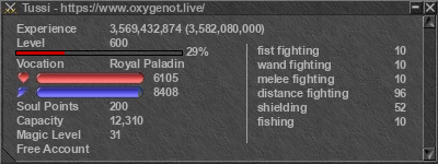 Signature for player Tussi