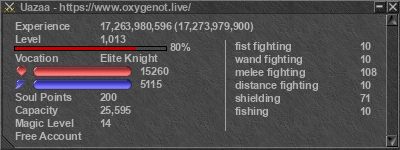 Signature for player Uazaa