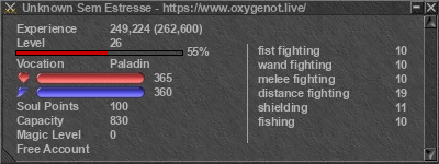 Signature for player Unknown Sem Estresse