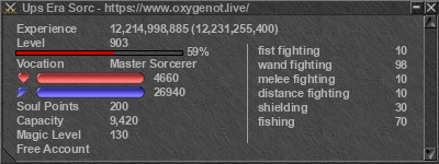 Signature for player Ups Era Sorc