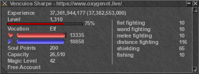 Signature for player Vencuios Sharpe