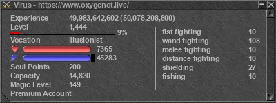 Signature for player Virus