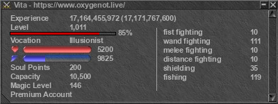 Signature for player Vita