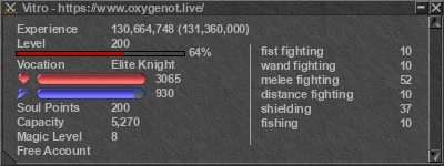 Signature for player Vitro