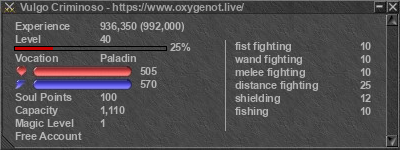 Signature for player Vulgo Criminoso