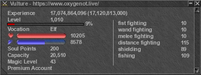 Signature for player Vulture