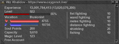 Signature for player Wiz Khalidov