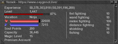 Signature for player Yemek