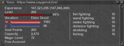 Signature for player Yona