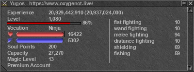 Signature for player Yugos