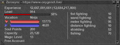 Signature for player Zerosync